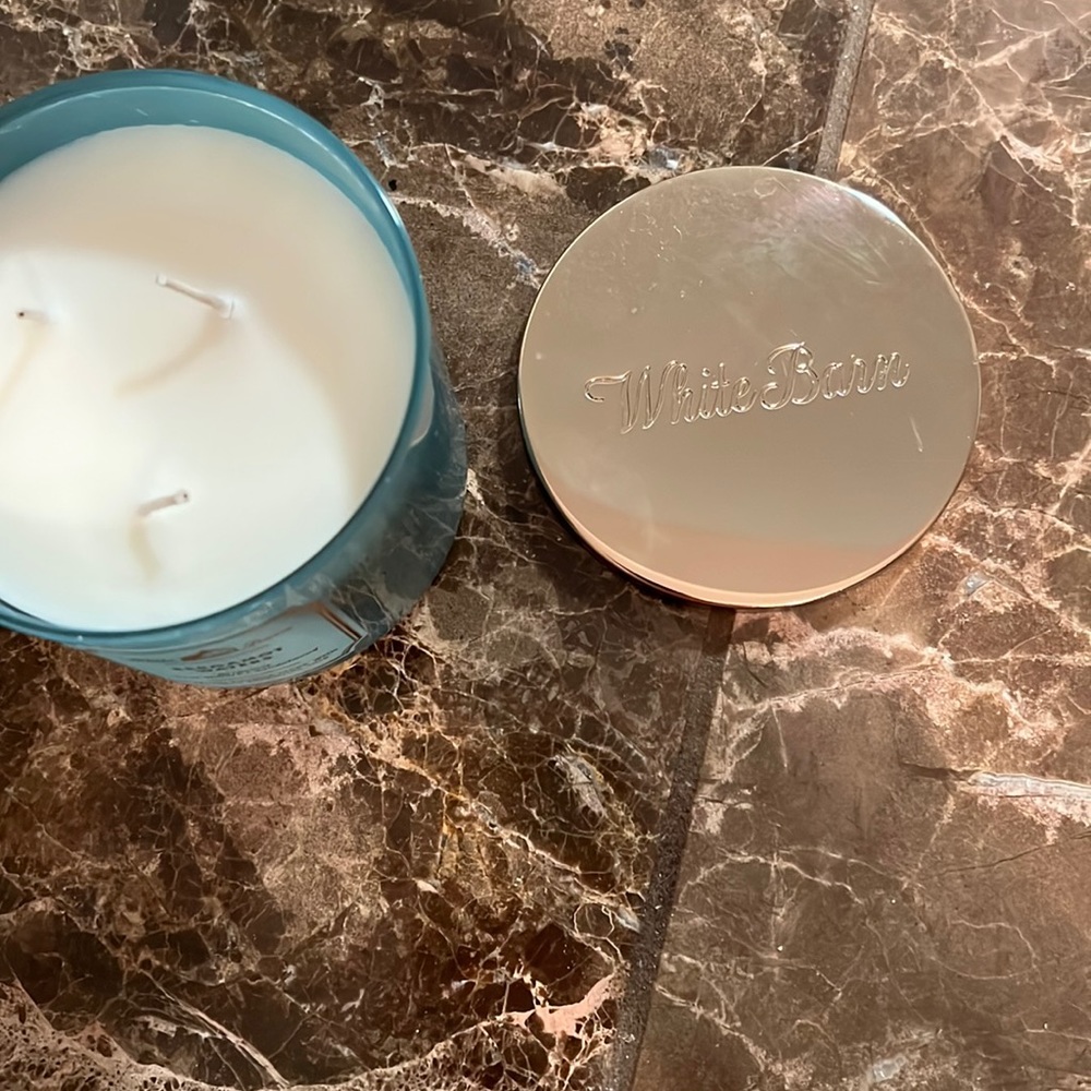 Bath and Body Works Candle Bergamot Waters Scent 3 Wick